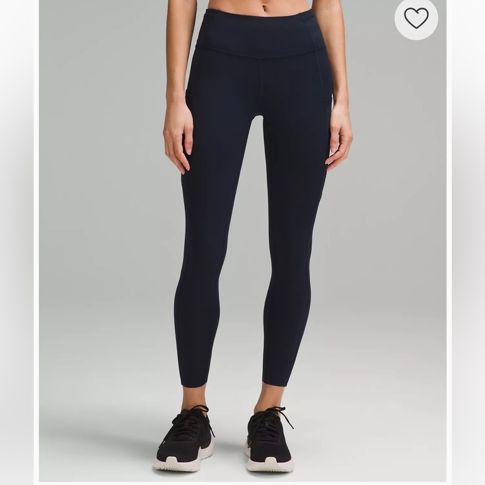 Lululemon fast and free 25” leggings